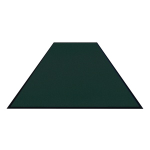 Schmutzfangmatte Colorstar, dunkelgrün, waschbar, glatter Rücken, Fußmatte aus recyceltem Garn für den Innenbereich, Maße (B x T): 200 x 200 cm