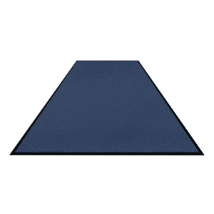 Schmutzfangmatte Colorstar, navy blau, waschbar, glatter Rücken, Fußmatte aus recyceltem Garn für den Innenbereich, Maße (B x T): 150 x 300 cm