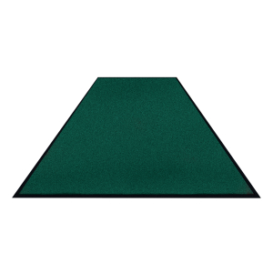 Schmutzfangmatte Colorstar, waldgrün, waschbar, glatter Rücken, Fußmatte aus recyceltem Garn für den Innenbereich, Maße (B x T): 150 x 300 cm