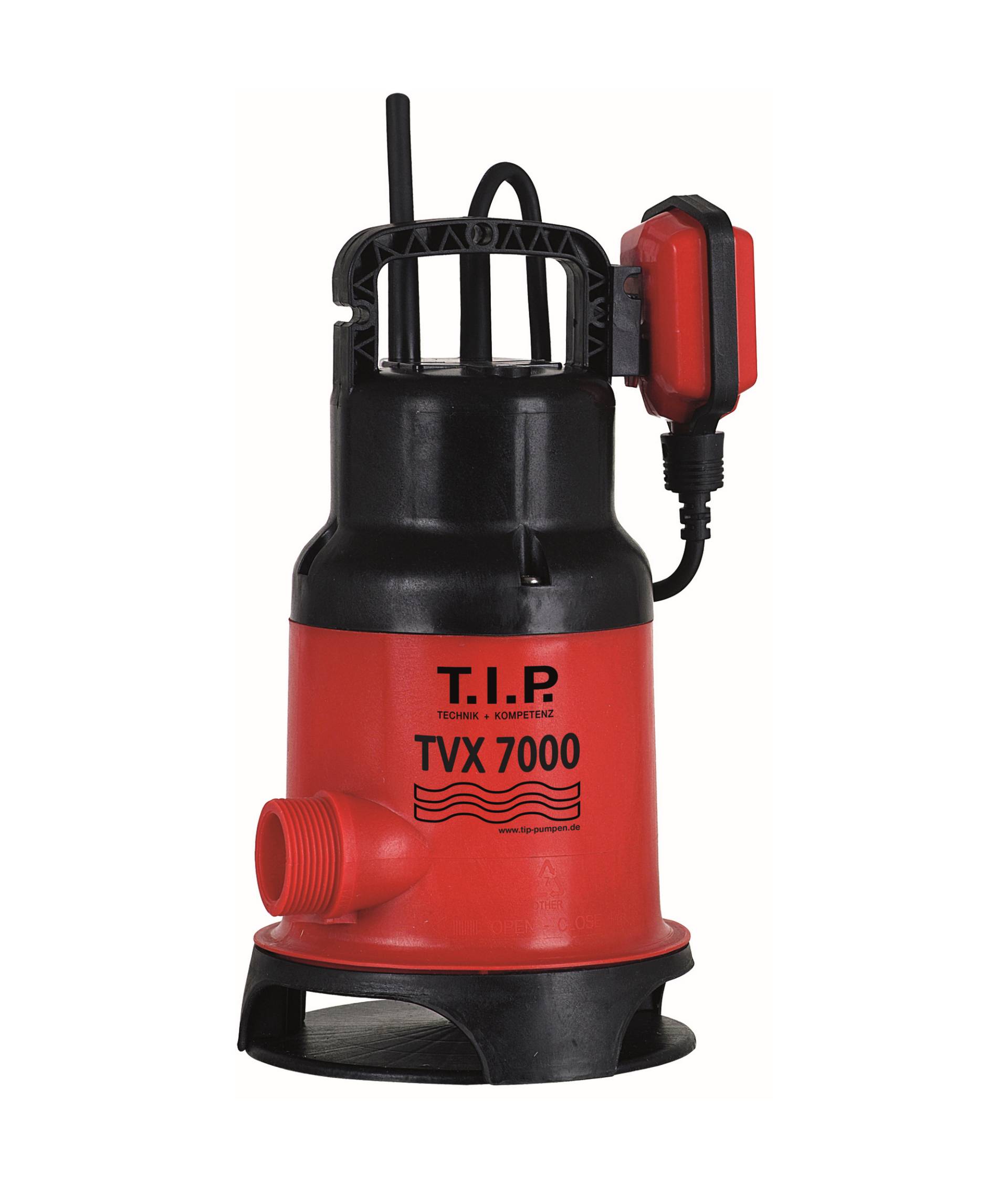 T.I.P. Schmutzwassertauchpumpe 'TVX' 7000 l/h T.I.P. Schmutzwassertauchpumpe 'TVX' 7000 l/h von T.I.P.