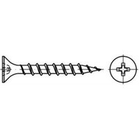 Art 89150 Schnellbauschraube Stahl 3,9 x 55 -h phosphatiert fs 500 Stk von REYHER