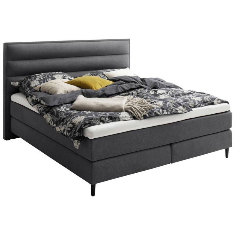 Schöner Wohnen BOXSPRINGBETT Anthrazit