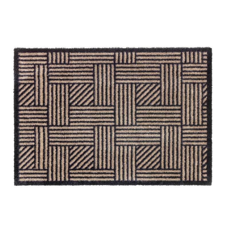 Schöner Wohnen FUßMATTE Anthrazit, Beige