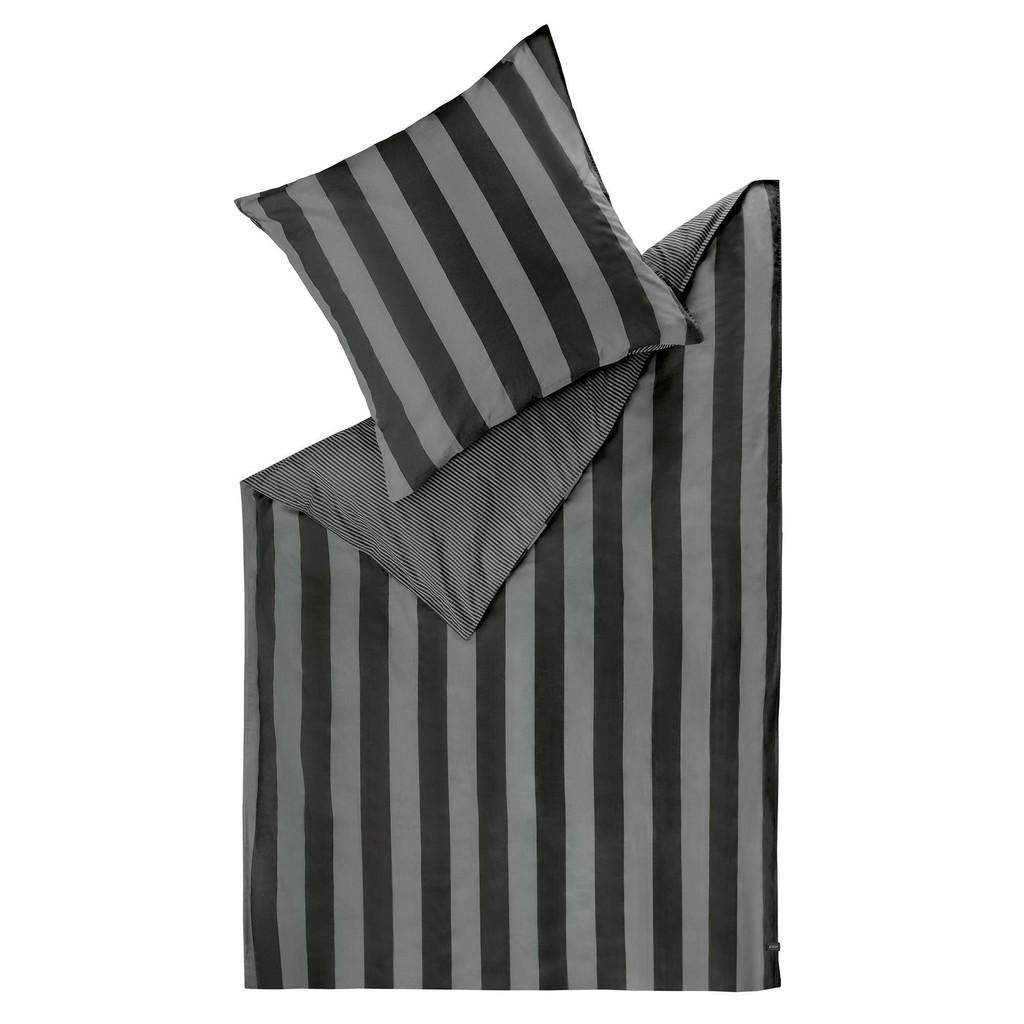 Schöner Wohnen Renforcé, Anthrazit, Textil, 140x200 cm, Oeko-Tex® Standard 100, Schlaftextilien, Bettwäsche, Bettwäsche von Schöner Wohnen