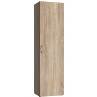 Schrank klein 50x185x40 MULTIRAUMKONZEPT Eiche Sägerau NB
