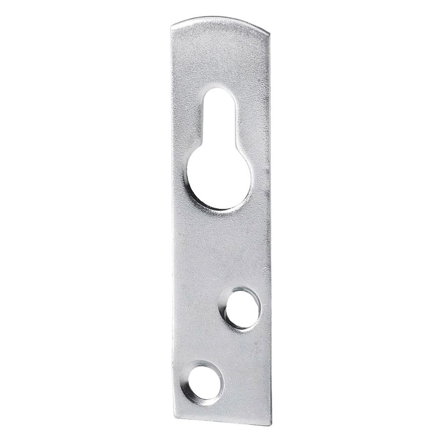 Schrankaufhänger mit Schlüsselbohrung 55 mm x 11 mm Stahl verzinkt von -