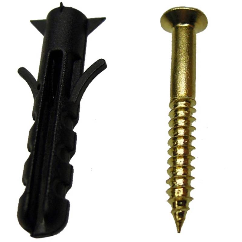 Schrauben und Dübel Messing 15 Stück von Döllken