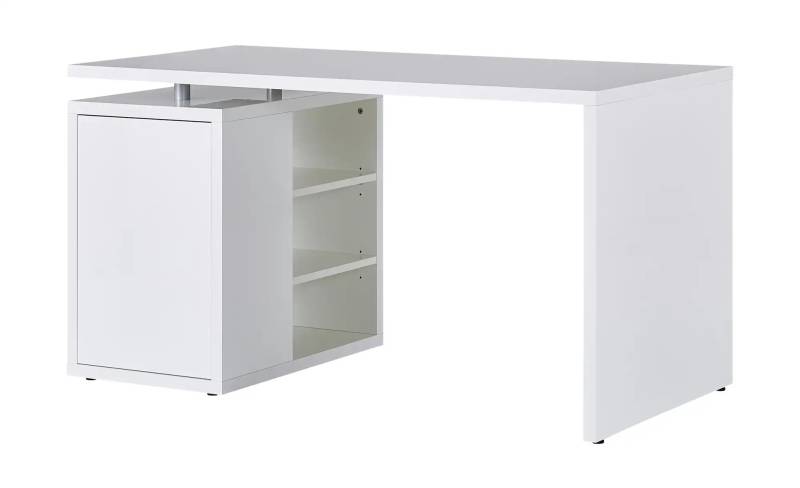 Schreibtisch  Cuando ¦ weiß ¦ Maße (cm): B: 140 H: 74 T: 69.0 Tische > Schreibtische - Höffner