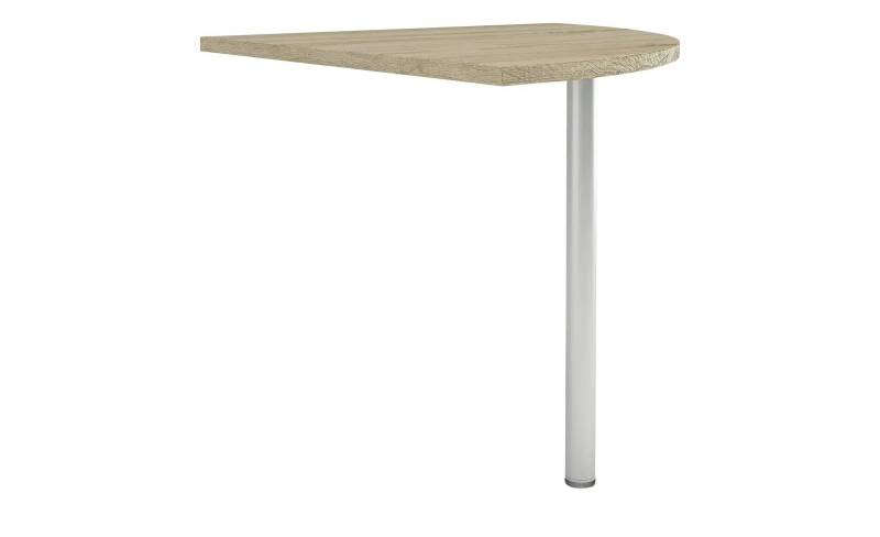 Schreibtisch Eckplatte mit Stützfuß  Success ¦ holzfarben ¦ Maße (cm): B: 80,1 H: 73,5 T: 80.1 Tische > Tischplatten - Höffner