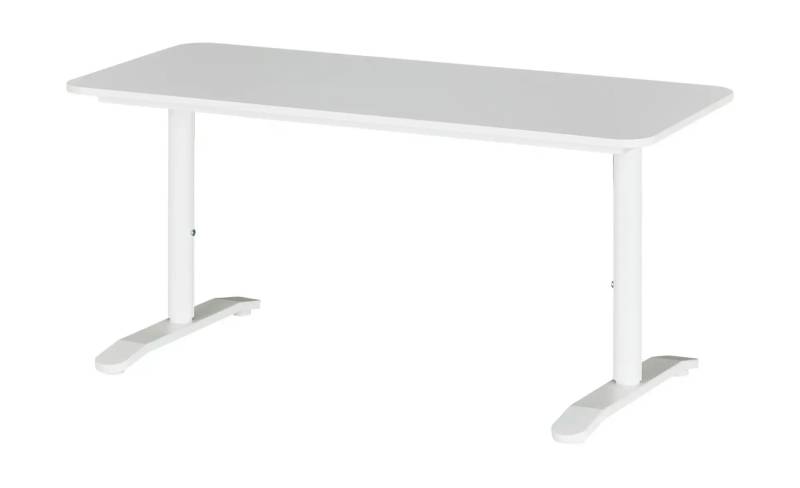Schreibtisch  Main ¦ weiß ¦ Maße (cm): B: 140 H: 65 T: 60.0 Tische > Schreibtische - Höffner