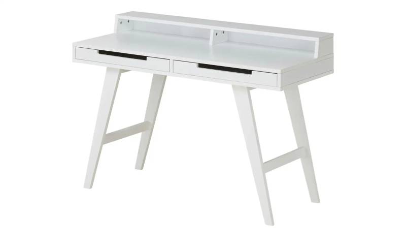 Schreibtisch  Wolga ¦ weiß ¦ Maße (cm): B: 120 H: 85 T: 50.0 Tische > Schreibtische - Höffner