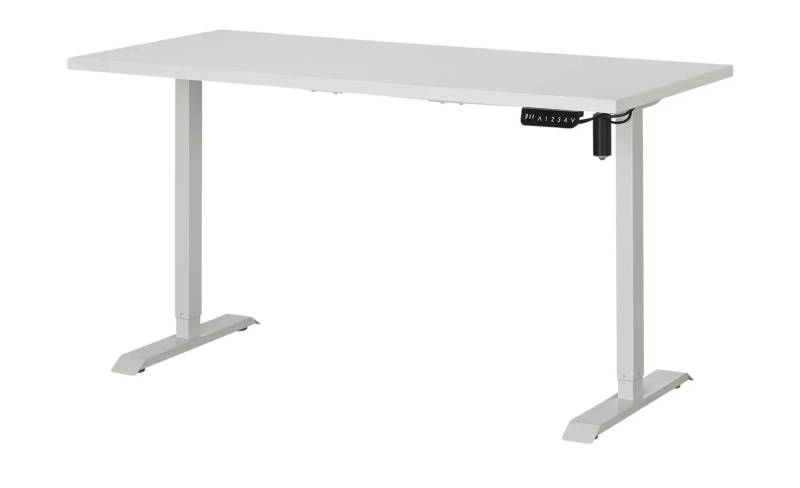 Schreibtisch elektr. höhenverstellbar  Up & Down ¦ weiß ¦ Maße (cm): B: 150 H: 85 T: 69.0 Tische > Schreibtische - Höffner