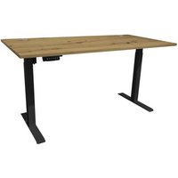 Schreibtisch höhenverstellbar BEN von Bega Artisan / Schwarz