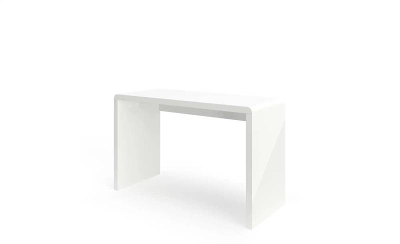 Schreibtisch   ¦ weiß ¦ Maße (cm): B: 120 H: 78,5 Tische > Schreibtische - Höffner