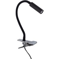 Schreibtischlampe Flexarm Schwarz Chrom G9 40 cm hoch Schreibtischlampe Flexarm Schwarz Chrom G9 40 cm hoch von TK Lighting