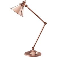Schreibtischlampe ISMENE Kupfer 66cm Tisch Leuchte Schreibtischlampe ISMENE Kupfer 66cm Tisch Leuchte