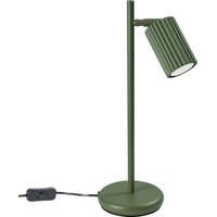 Schreibtischlampe Modern 43 cm hoch Grün GU10 schwenkbar BERTA von Sollux