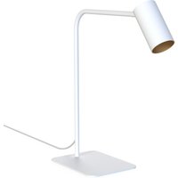 Schreibtischlampe Weiß Gold GU10 40-45 cm Metall Modern von Nowodvorski