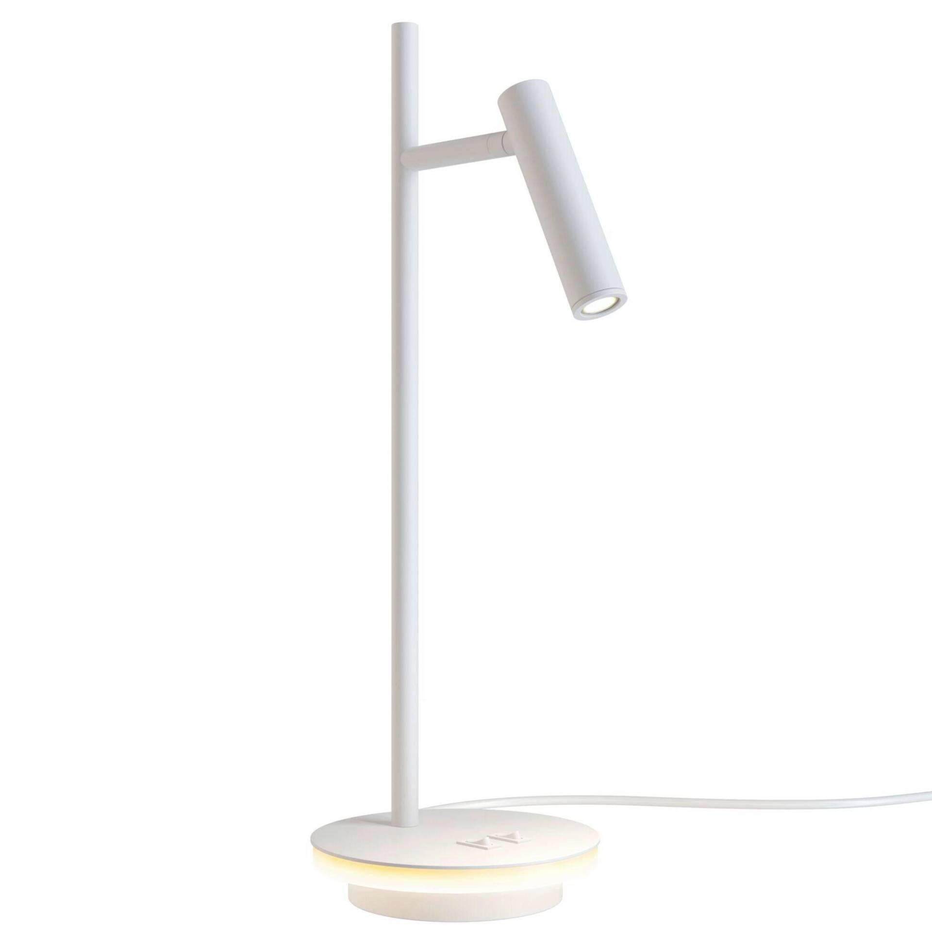 Schreibtischleuchte Estudo Weiß max. 9 Watt Schreibtischlampe