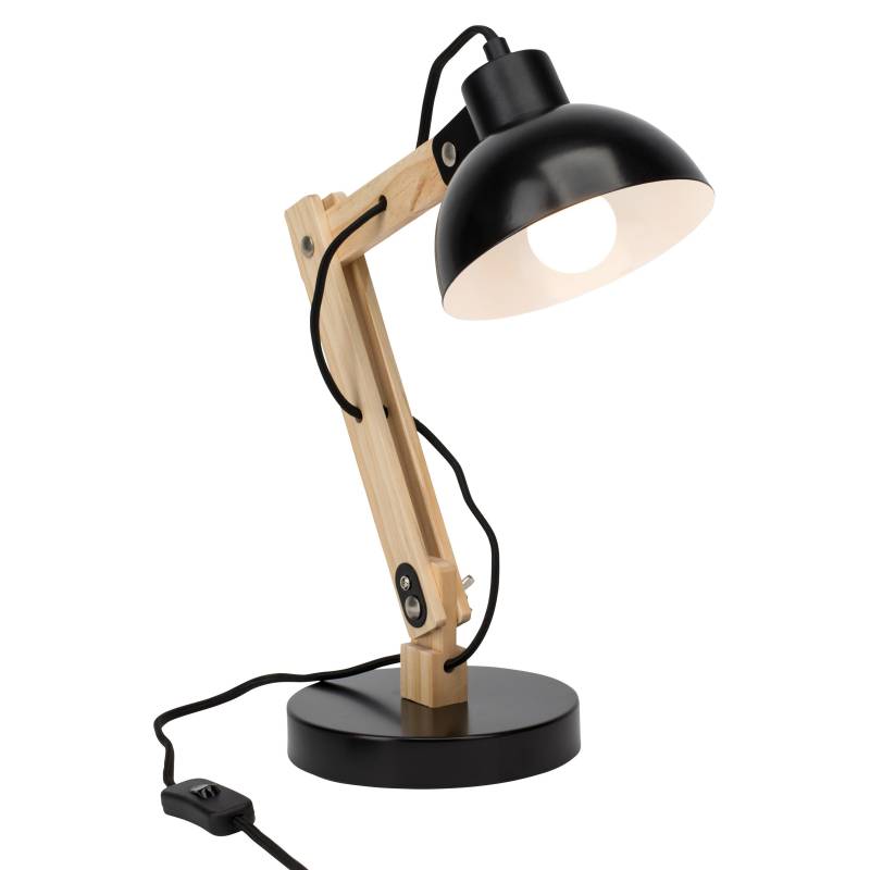 Schreibtischleuchte Moda Schwarz max. 25 Watt Schreibtischlampe