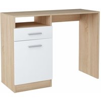 Schreibtischschrank BODO DSP 100cm WEIß-SONOMA Kommode