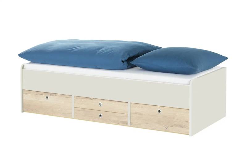 Schubkastenbett  Grow Up ¦ grau ¦ Maße (cm): B: 97 H: 54,5 Betten > Bettgestelle - Höffner