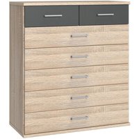 Schubkastenkommode CLICK von WIMEX braun