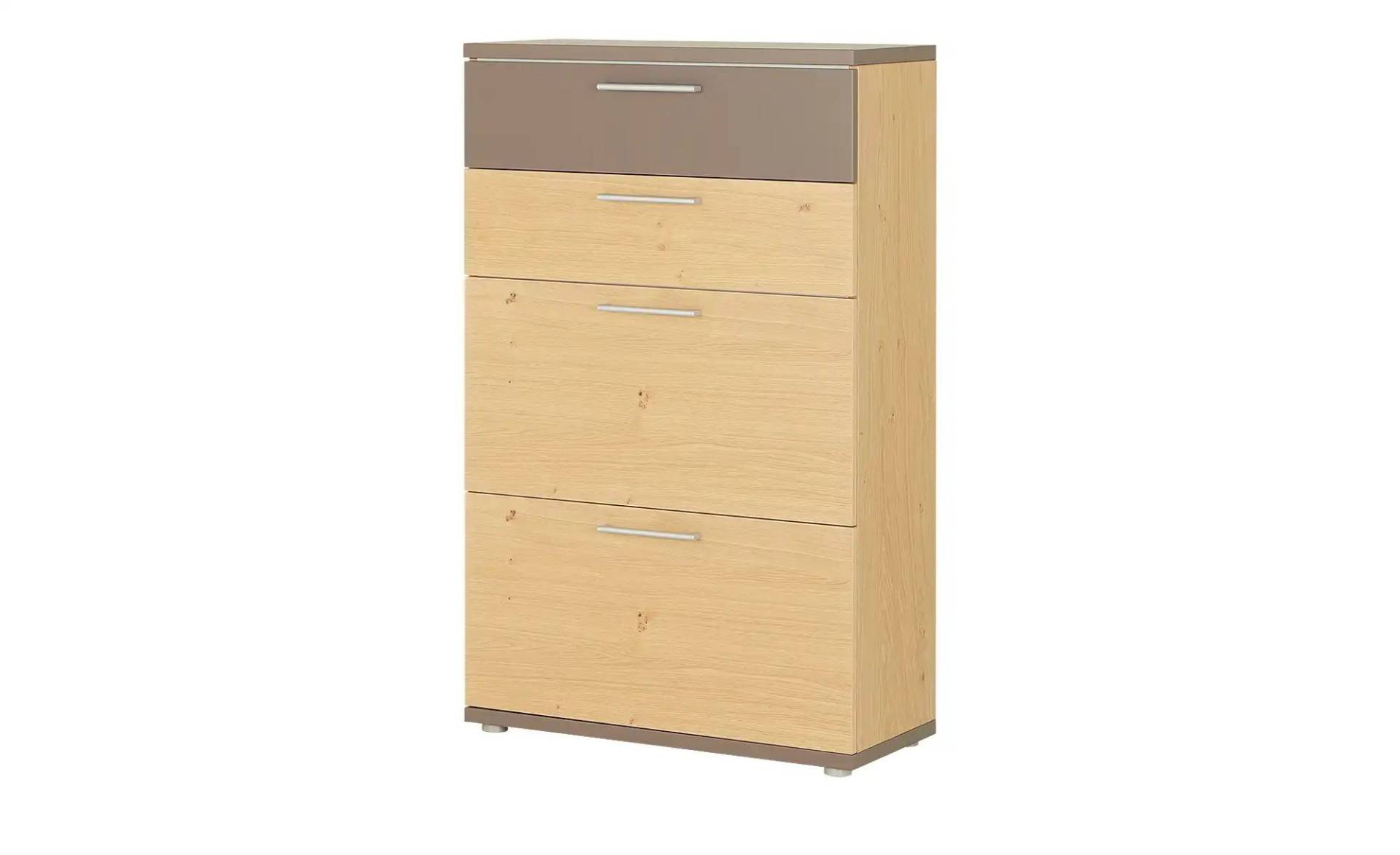 Schuhkommode   ¦ holzfarben ¦ Maße (cm): B: 80,6 H: 125,8 T: 35.0 Garderoben & Kleiderstangen > Schuhgarderoben & Schränke - Möbel Kraft