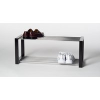 Schuhregal 2 Ablagen LUIS von Intra direct Schwarz