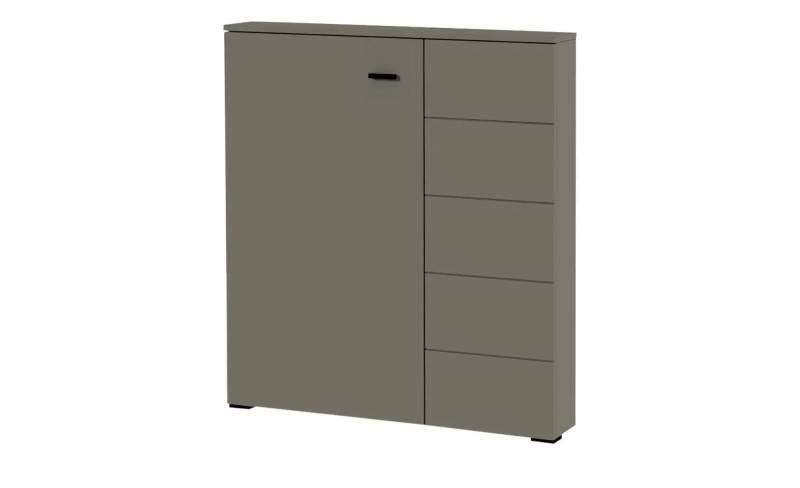 Schuhschrank  Capri ¦ grau ¦ Maße (cm): B: 96 H: 109 T: 18.0 Garderoben & Kleiderstangen > Garderoben Schuhschränke - Höffner
