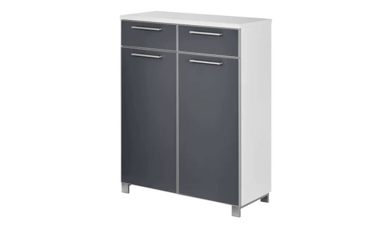 Schuhschrank   ¦ grau ¦ Maße (cm): B: 84 H: 108 T: 37.0 Garderoben & Kleiderstangen > Schuhgarderoben & Schränke - Möbel Kraft
