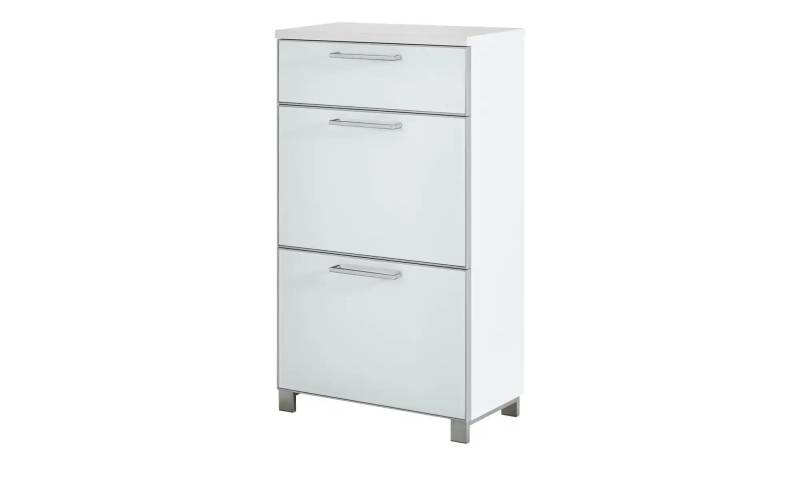Schuhschrank  Duna ¦ weiß ¦ Maße (cm): B: 61 H: 108 T: 31.0 Garderoben & Kleiderstangen > Garderoben Schuhschränke - Höffner