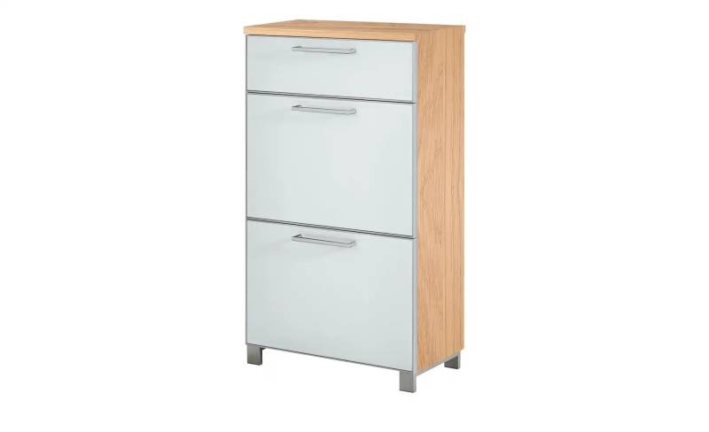 Schuhschrank  Duna ¦ weiß ¦ Maße (cm): B: 61 H: 108 T: 31.0 Garderoben & Kleiderstangen > Garderoben Schuhschränke - Höffner