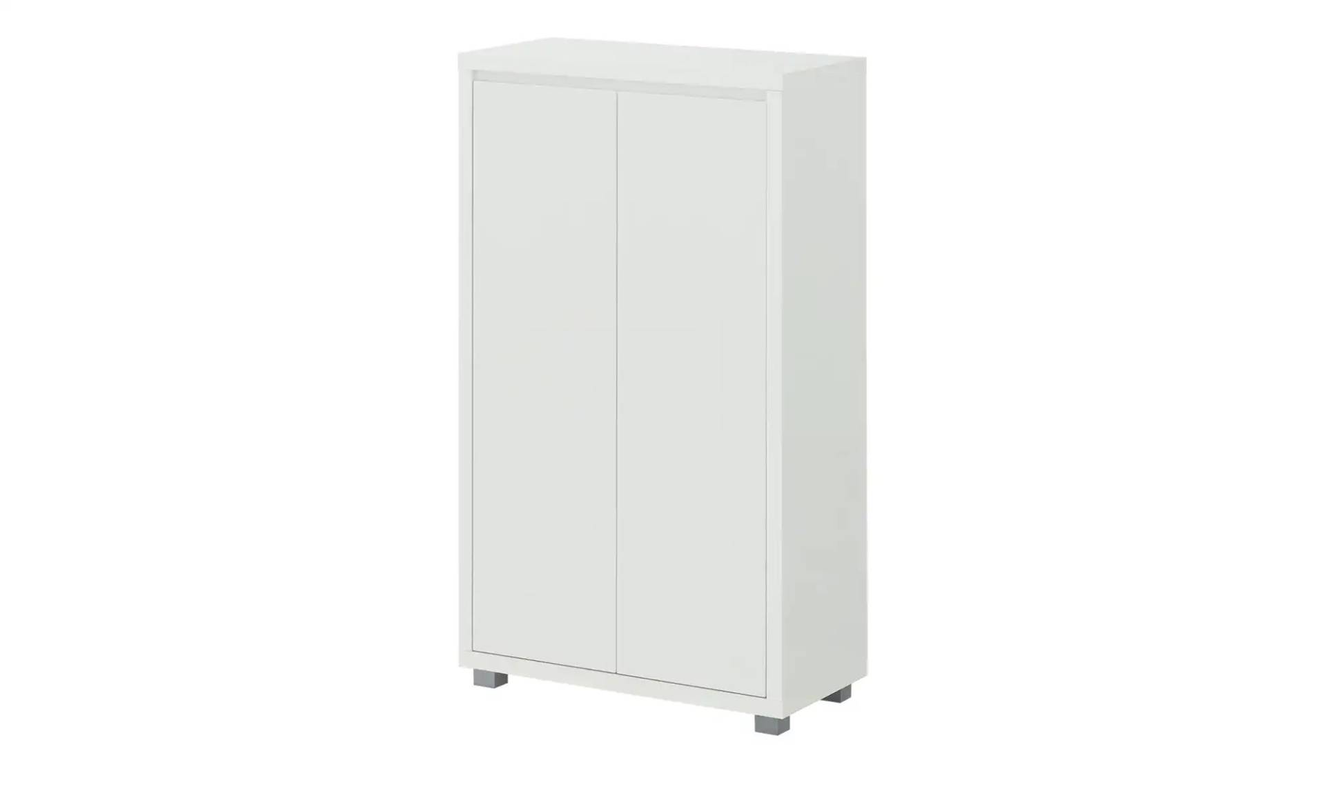 Schuhschrank   ¦ weiß ¦ Maße (cm): B: 70 H: 120 T: 34.0 Garderoben & Kleiderstangen > Schuhgarderoben & Schränke - Möbel Kraft