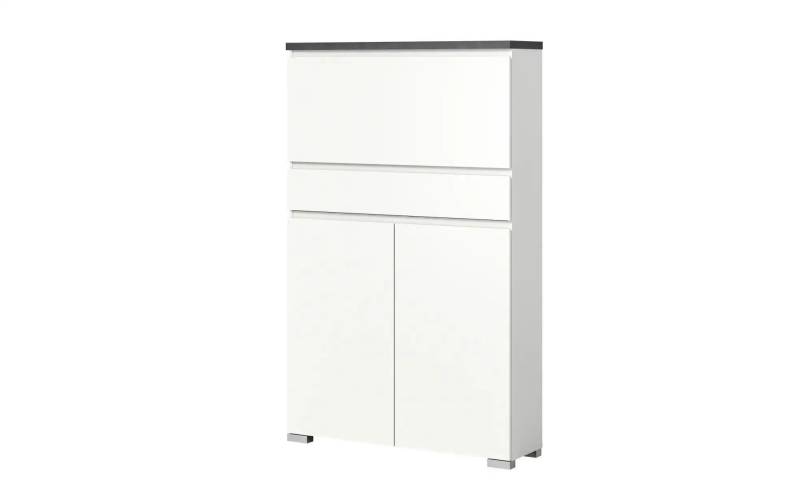 Primo Schuhschrank   ¦ weiß ¦ Maße (cm): B: 95 H: 151 T: 27.0 Garderoben & Kleiderstangen > Schuhgarderoben & Schränke - Möbel Kraft