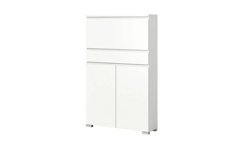 Primo Schuhschrank   ¦ weiß ¦ Maße (cm): B: 95 H: 151 T: 27.0 Garderoben & Kleiderstangen > Schuhgarderoben & Schränke - Möbel Kraft
