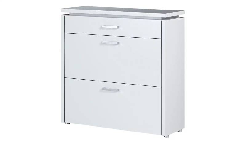 Schuhschrank   ¦ weiß ¦ Maße (cm): B: 99 H: 100 T: 35.0 Garderoben & Kleiderstangen > Schuhgarderoben & Schränke - Möbel Kraft
