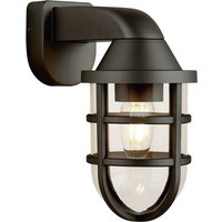 Schwarze Außenleuchte Wand IP44 Schwarz E27 H: 21 cm Schwarze Außenleuchte Wand IP44 Schwarz E27 H: 21 cm von Searchlight