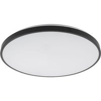 Schwarze LED Deckenlampe blendarm Ø49 cm 32 W 2100 lm Schwarze LED Deckenlampe blendarm Ø49 cm 32 W 2100 lm von Nowodvorski