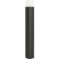 Schwarze Wegeleuchte 100 cm IP44 blendarm eckig Schwarze Wegeleuchte 100 cm IP44 blendarm eckig von SU-MA