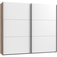 Schwebetürenschrank 250 cm breit LEVEL36 A Weiß