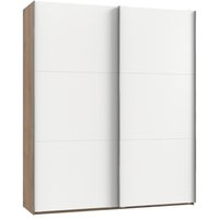 Schiebetürenschrank 200 cm breit LEVEL36 A Weiß