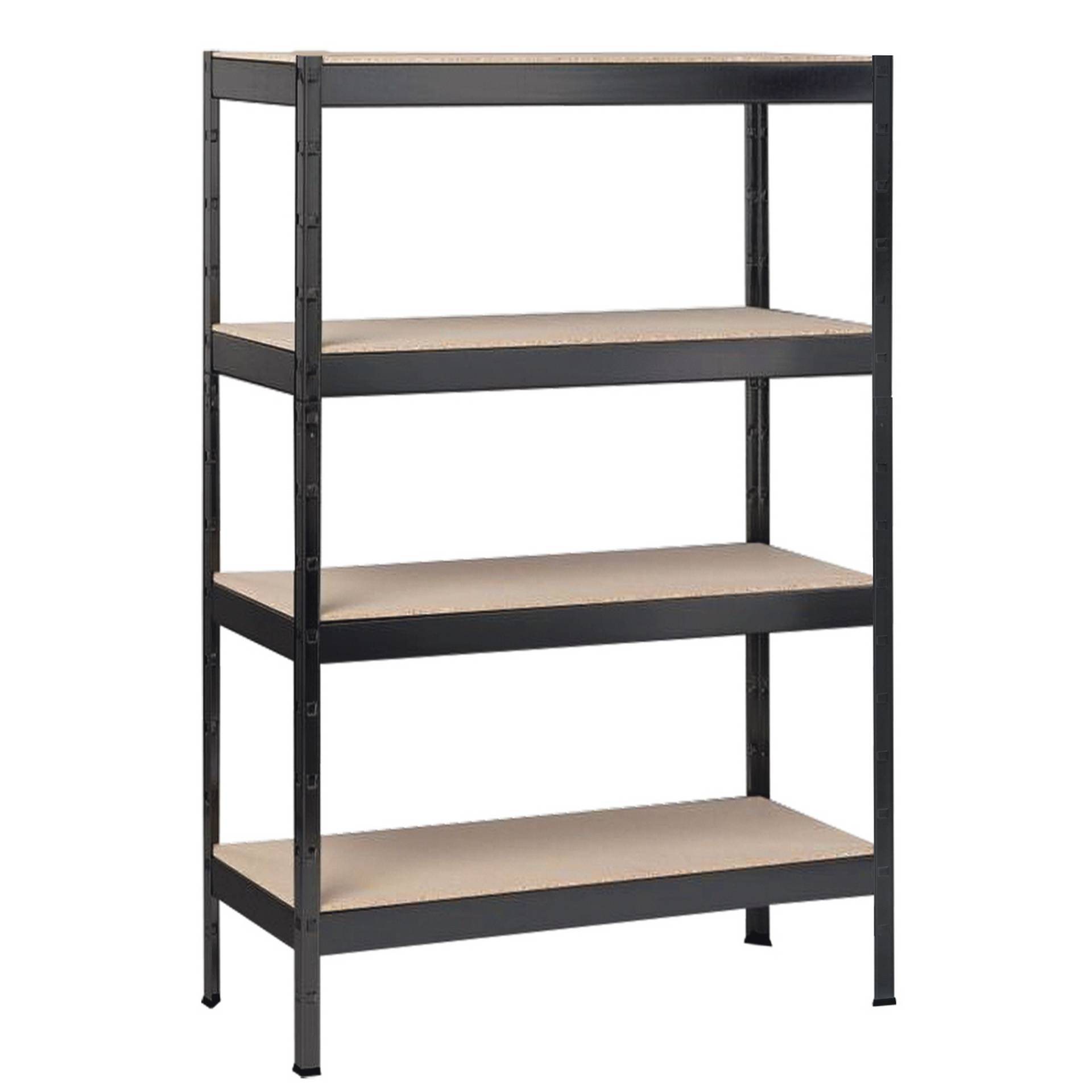 SCHULTE Regalwelt Schwerlast-Steckregal 180 x 160 x 60 cm, 4 Böden, schwarz, Tragkraft 1000 kg SCHULTE Regalwelt Schwerlast-Steckregal 180 x 160 x 60 cm, 4 Böden, schwarz, Tragkraft 1000 kg von SCHULTE Regalwelt