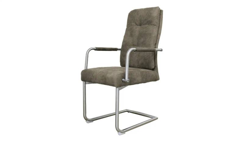 Schwingstuhl mit Griff   ¦ braun ¦ Maße (cm): B: 52 H: 100 T: 64.0 Stühle > Schwingstühle - Möbel Kraft
