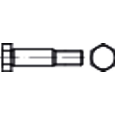 Sechskant-Paßschraube mit Gewindezapfen DIN 609 Stahl 10.9 M12 x 40mm SW18 Sechskant-Paßschraube mit Gewindezapfen DIN 609 Stahl 10.9 M12 x 40mm SW18 von Nobrand