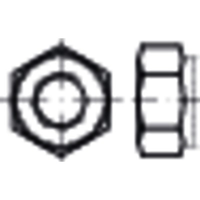 Sechskantmutter nichtmetal. Klemmteil, ISO 7040 Edelstahl A2-70 br. Ring M 5 Sechskantmutter nichtmetal. Klemmteil, ISO 7040 Edelstahl A2-70 br. Ring M 5 von Nobrand
