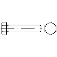 No Brand - din 933/ISO 4017 Sechskantschraube vg M8x40 Stahl 10.9 blank 200 Stk von NO BRAND