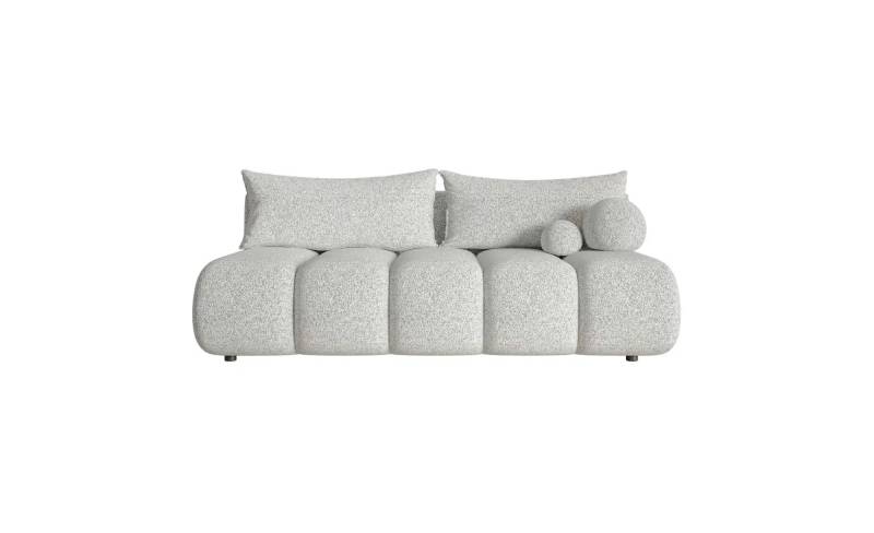 Selsey Dandelino mit Bettkasten Schlafsofa ¦ grau ¦ Maße (cm): B: 198 H: 91 Polstermöbel > Sofas > 3-Sitzer - Möbel Kraft