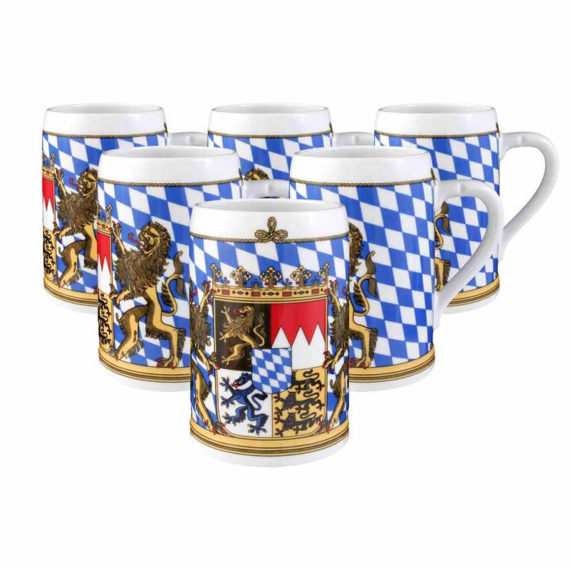 Seltmann Weiden BIERKRÜGE Mehrfarbig