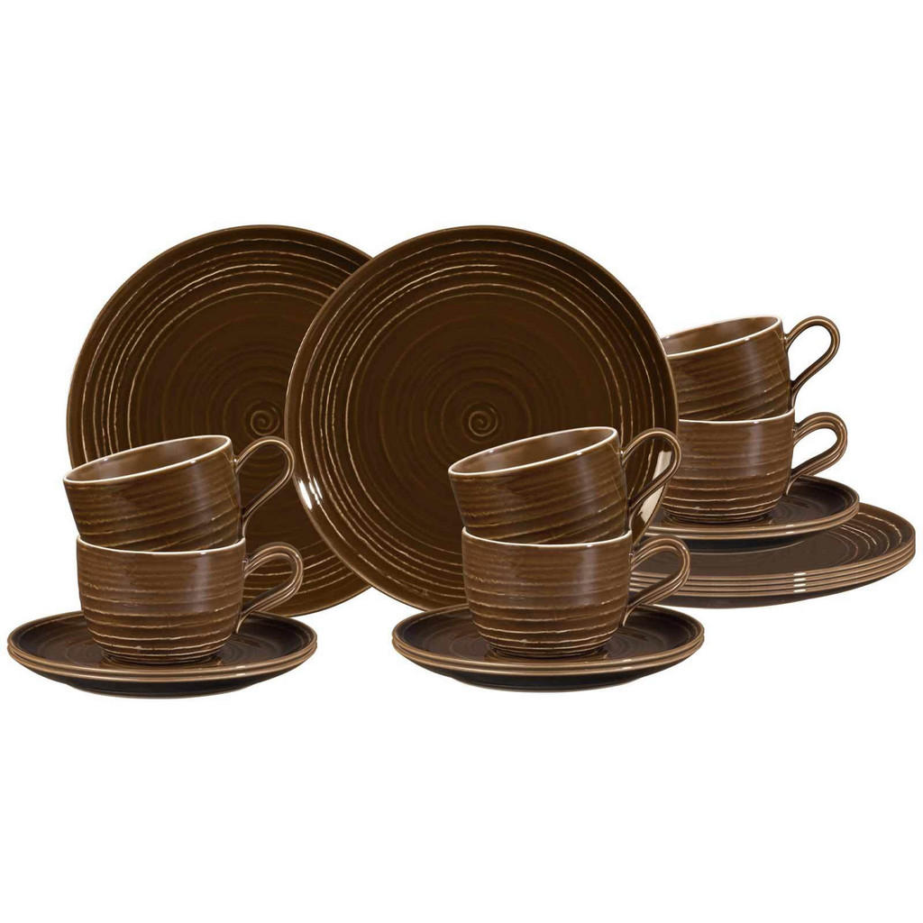 Seltmann Weiden KAFFEESERVICE Braun Seltmann Weiden KAFFEESERVICE Braun